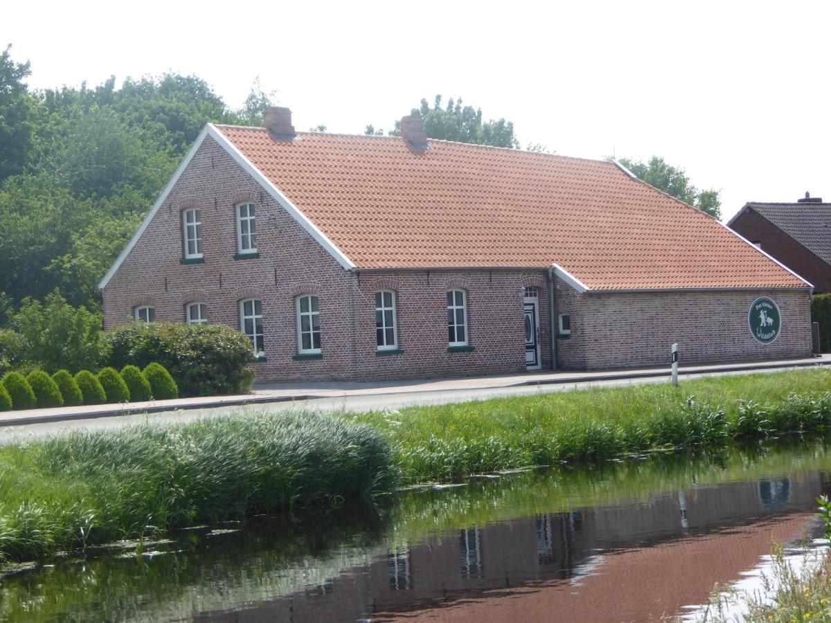 Ferienwohnung Gulf Im Gulfhof Am Kanal Grossefehn Екстер'єр фото